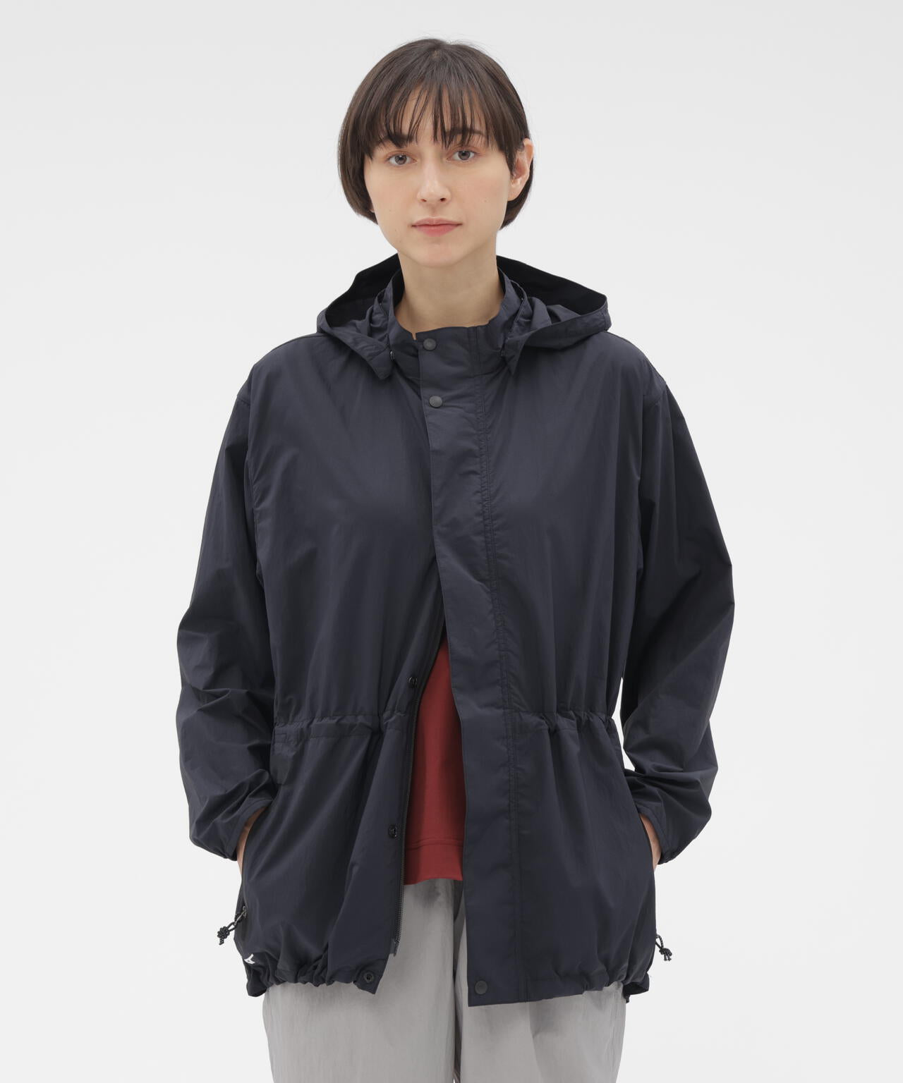 RECYCLED NYLON LIGHTWEIGHT POPLIN BLOUSON