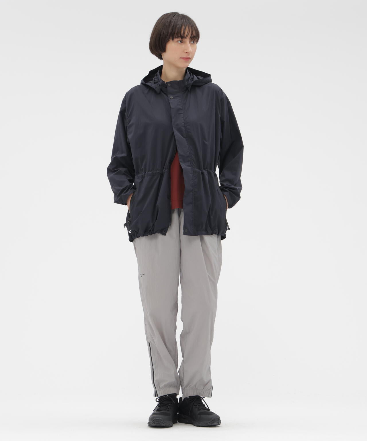 RECYCLED NYLON LIGHTWEIGHT POPLIN BLOUSON