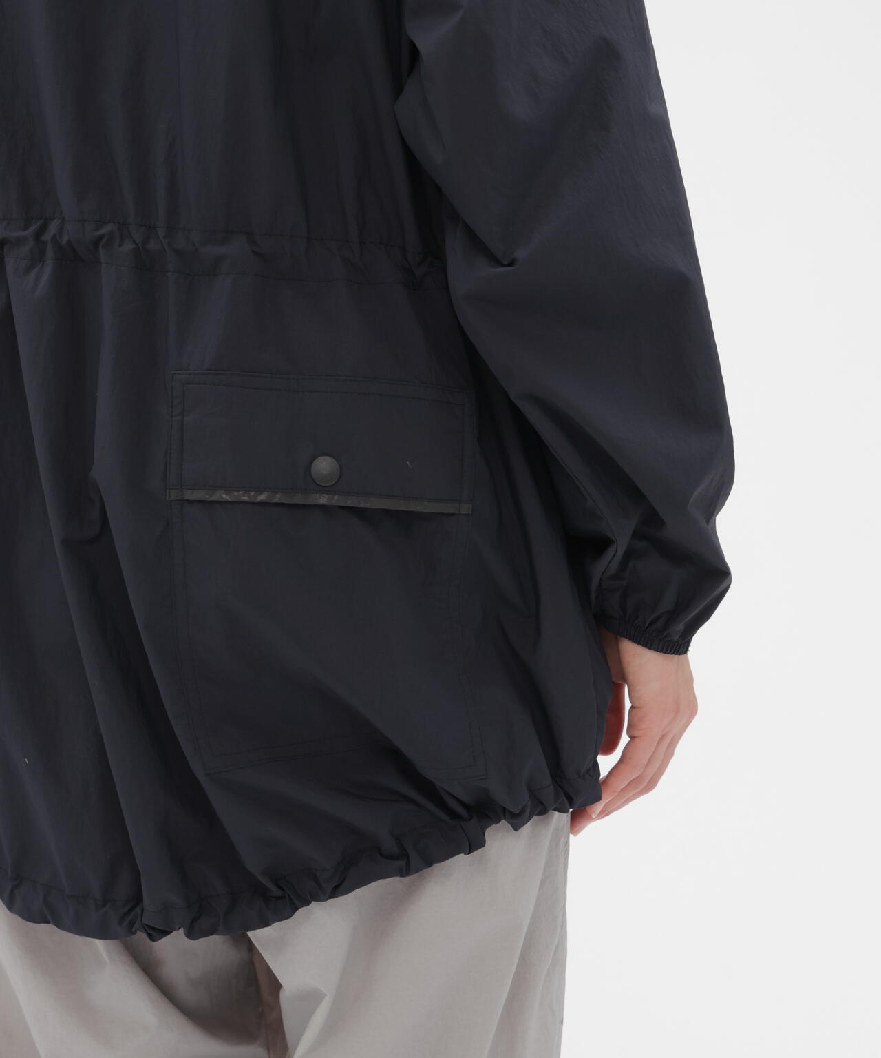 RECYCLED NYLON LIGHTWEIGHT POPLIN BLOUSON