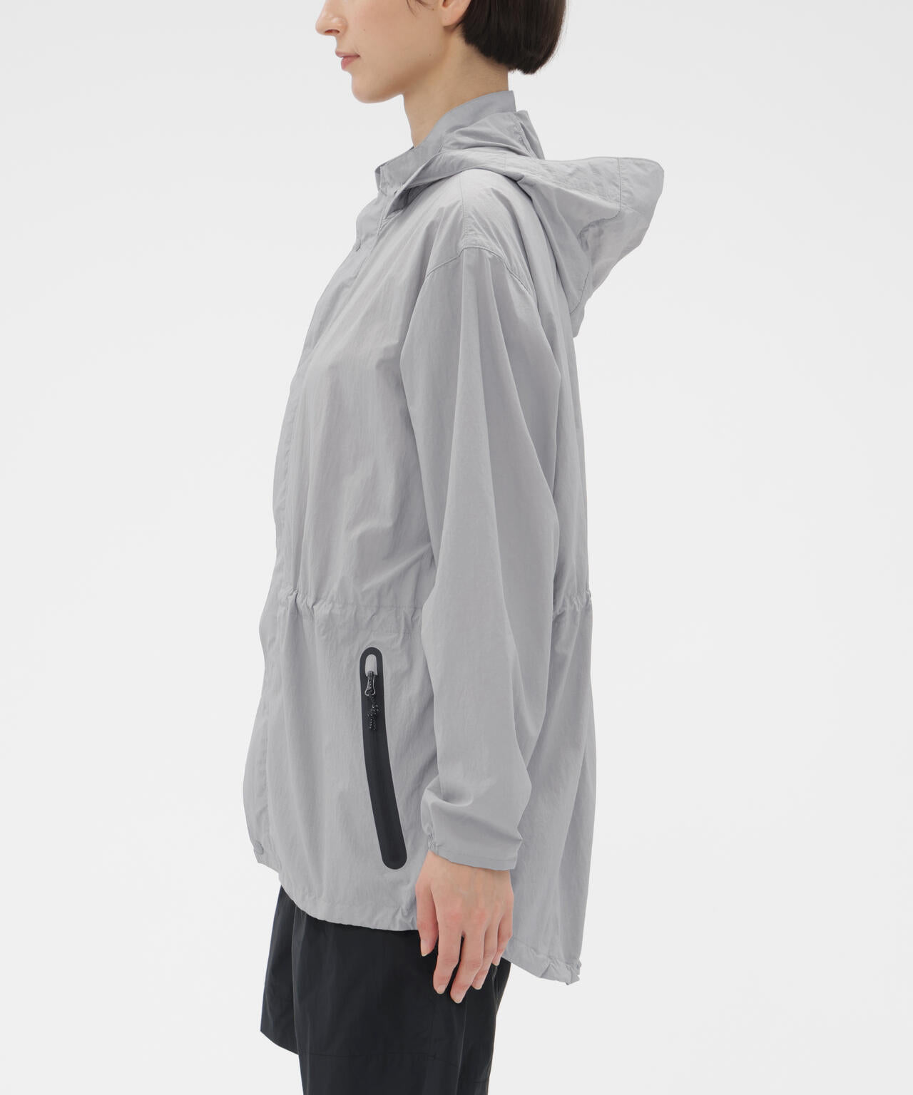 RECYCLED NYLON LIGHTWEIGHT POPLIN BLOUSON