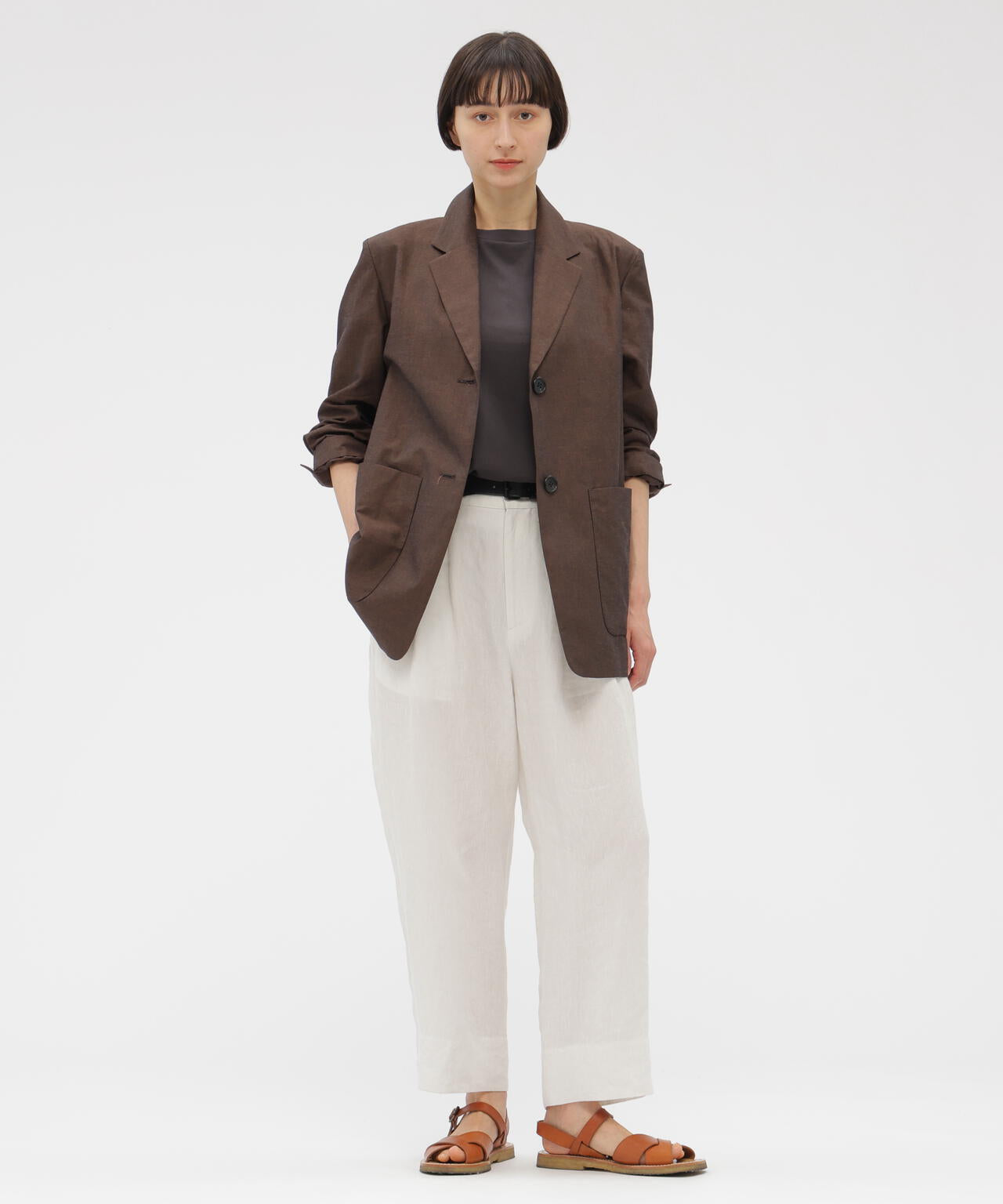 COTTON RAMIE CHAMBRAY JACKET | MARGARET HOWELL（マーガレット
