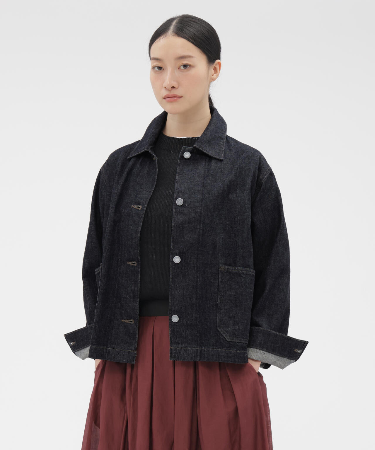 LIGHT DENIM BLOUSON | MARGARET HOWELL（マーガレット・ハウエル