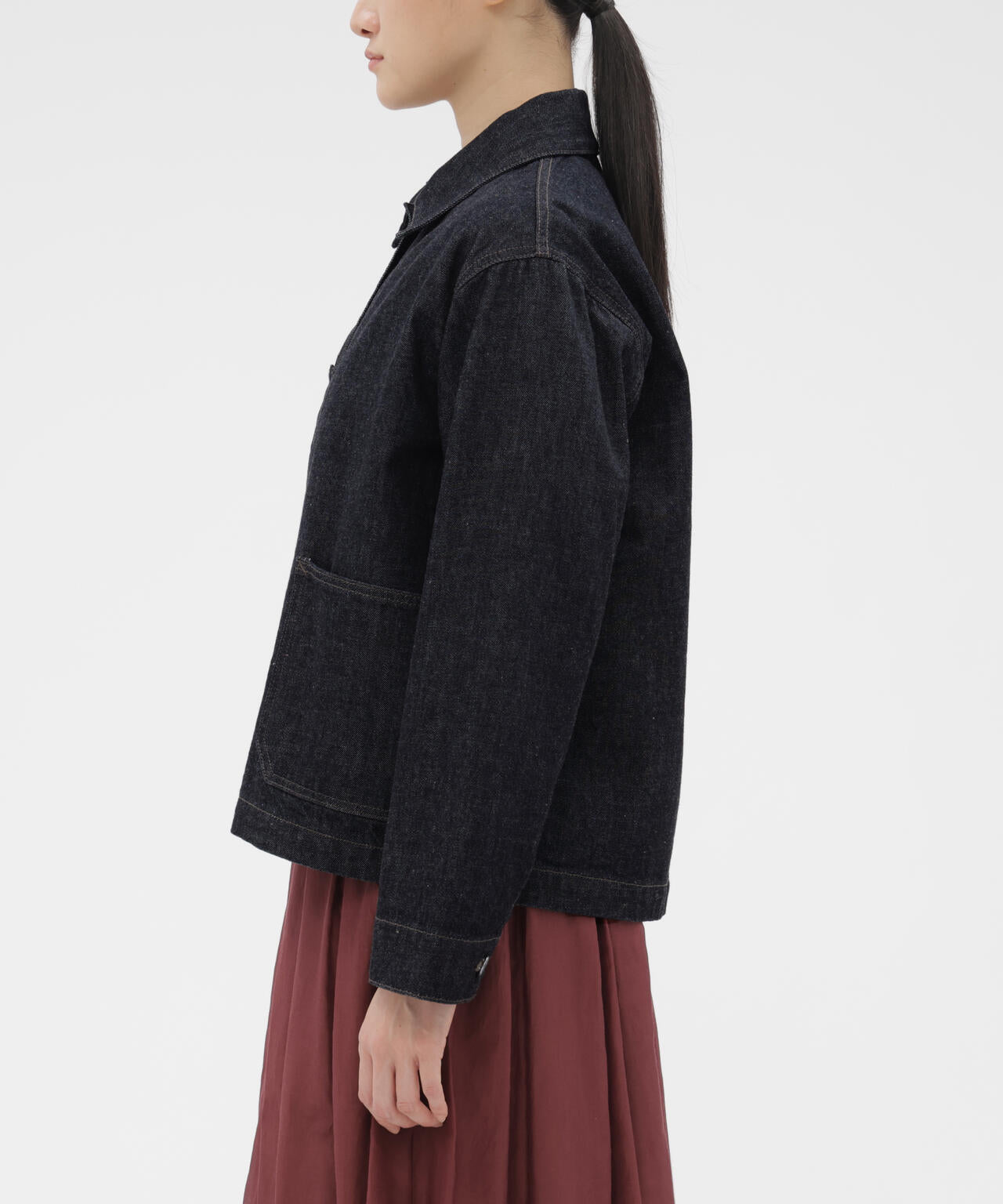 LIGHT DENIM BLOUSON | MARGARET HOWELL（マーガレット・ハウエル
