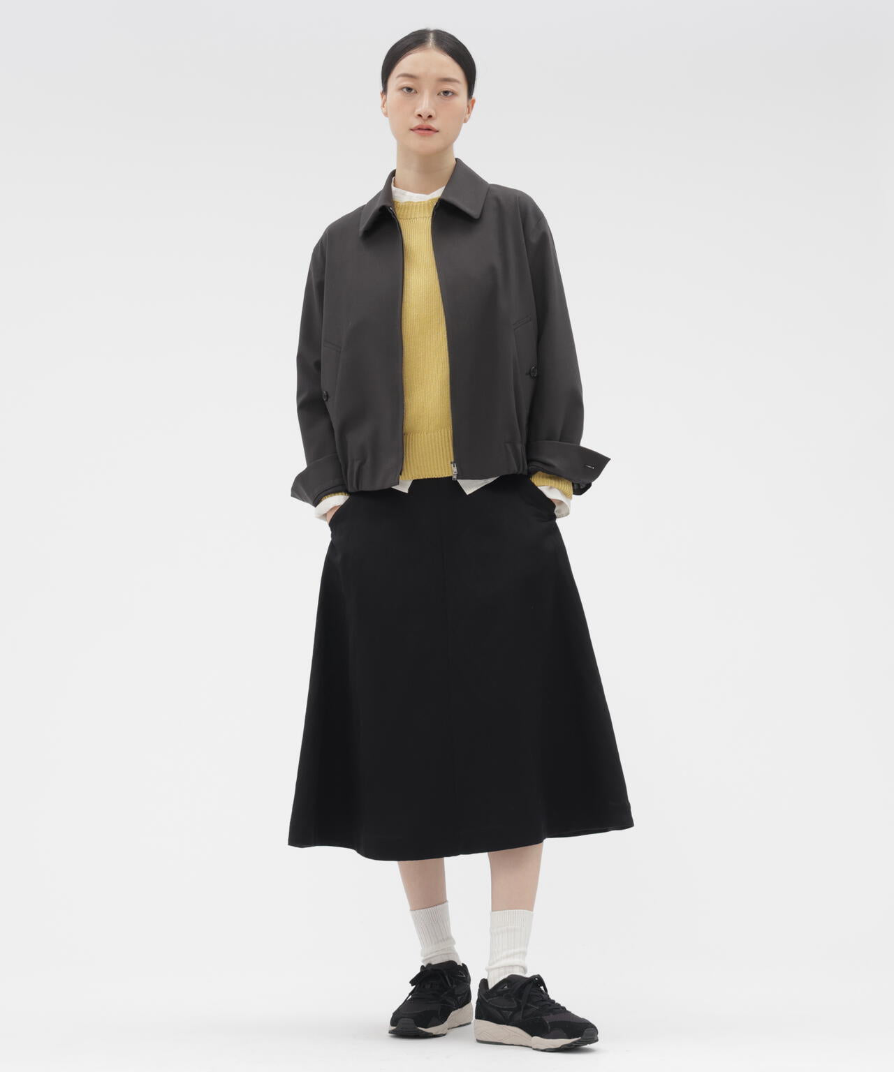 TWISTED WOOL BLOUSON