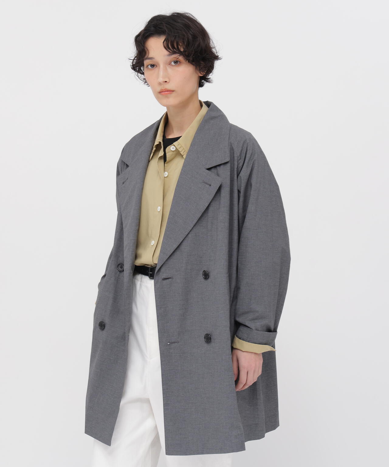 FINE COTTON COATING COAT | MARGARET HOWELL（マーガレット・ハウエル