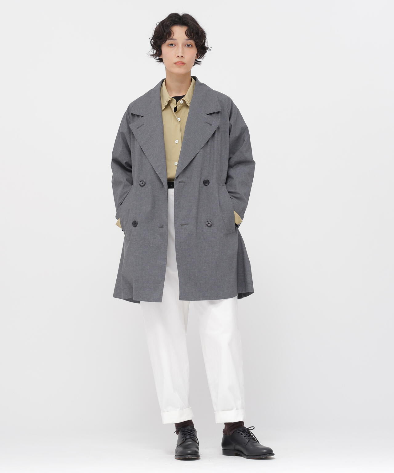 FINE COTTON COATING COAT | MARGARET HOWELL（マーガレット・ハウエル