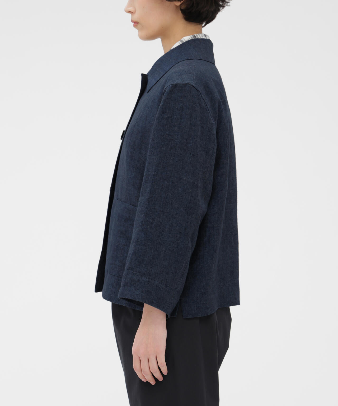 FADED LINEN BLOUSON | MARGARET HOWELL（マーガレット・ハウエル