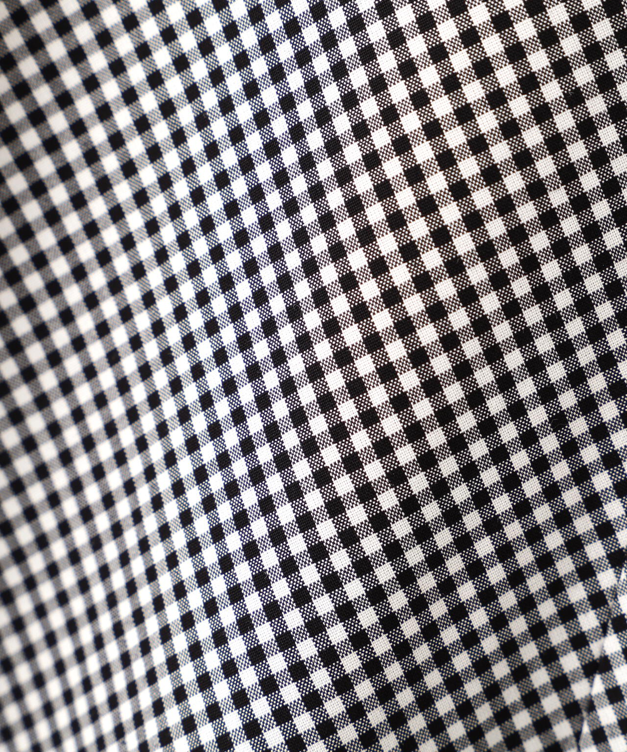 COTTON CHECK SKIRT