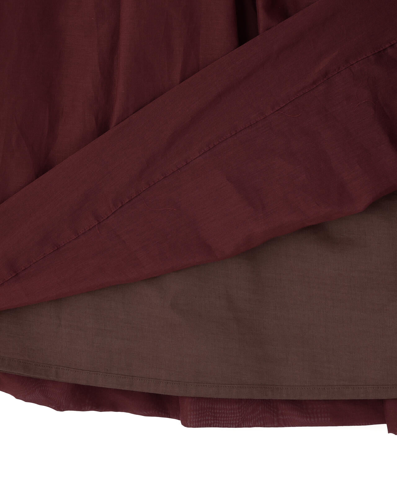 SHEER COTTON SILK SKIRT | MARGARET HOWELL（マーガレット・ハウエル