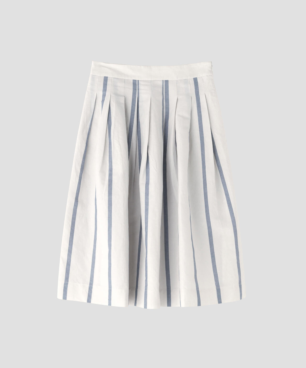 BOLD STRIPE COTTON LINEN SKIRT | MARGARET HOWELL（マーガレット