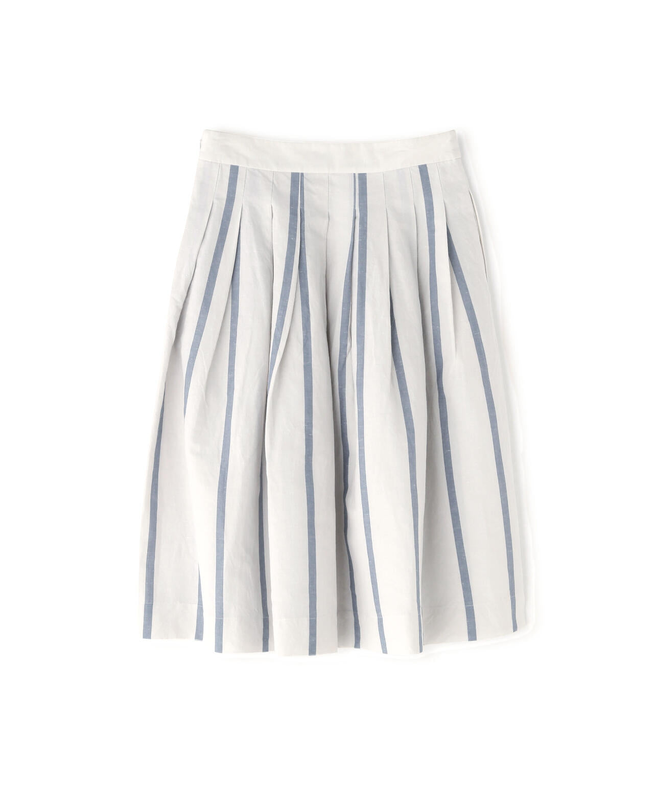 BOLD STRIPE COTTON LINEN SKIRT | MARGARET HOWELL（マーガレット