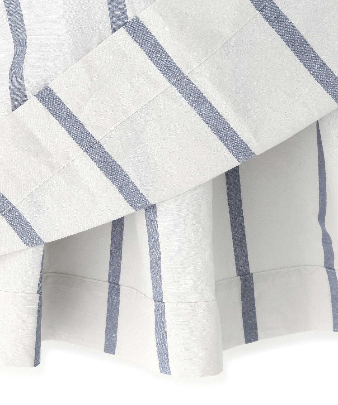 BOLD STRIPE COTTON LINEN SKIRT | MARGARET HOWELL（マーガレット