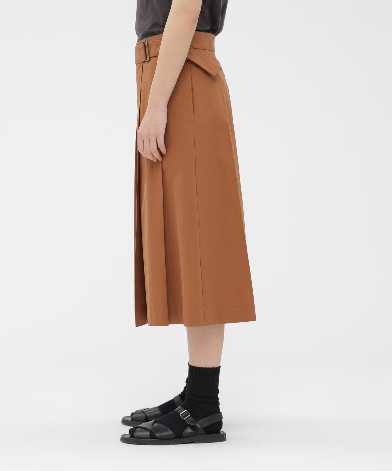 LIGHT COTTON POPLIN SKIRT | MARGARET HOWELL（マーガレット