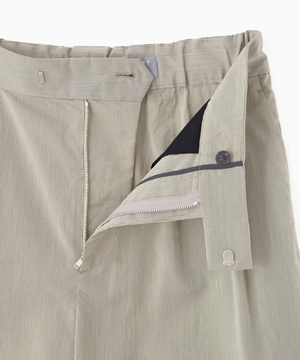 FINE STRIPE COTTON SILK TROUSERS | MARGARET HOWELL（マーガレット