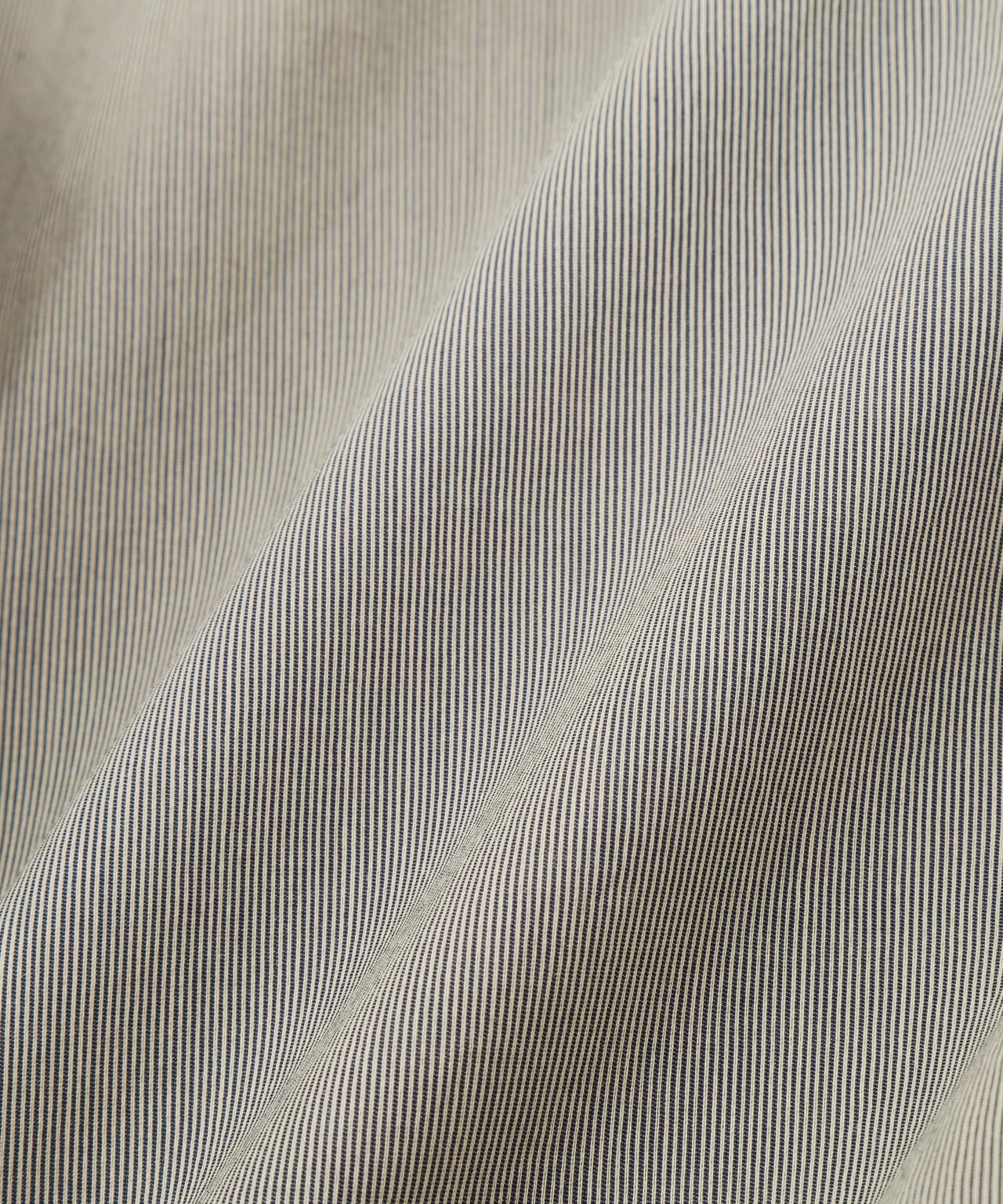 FINE STRIPE COTTON SILK TROUSERS | MARGARET HOWELL（マーガレット
