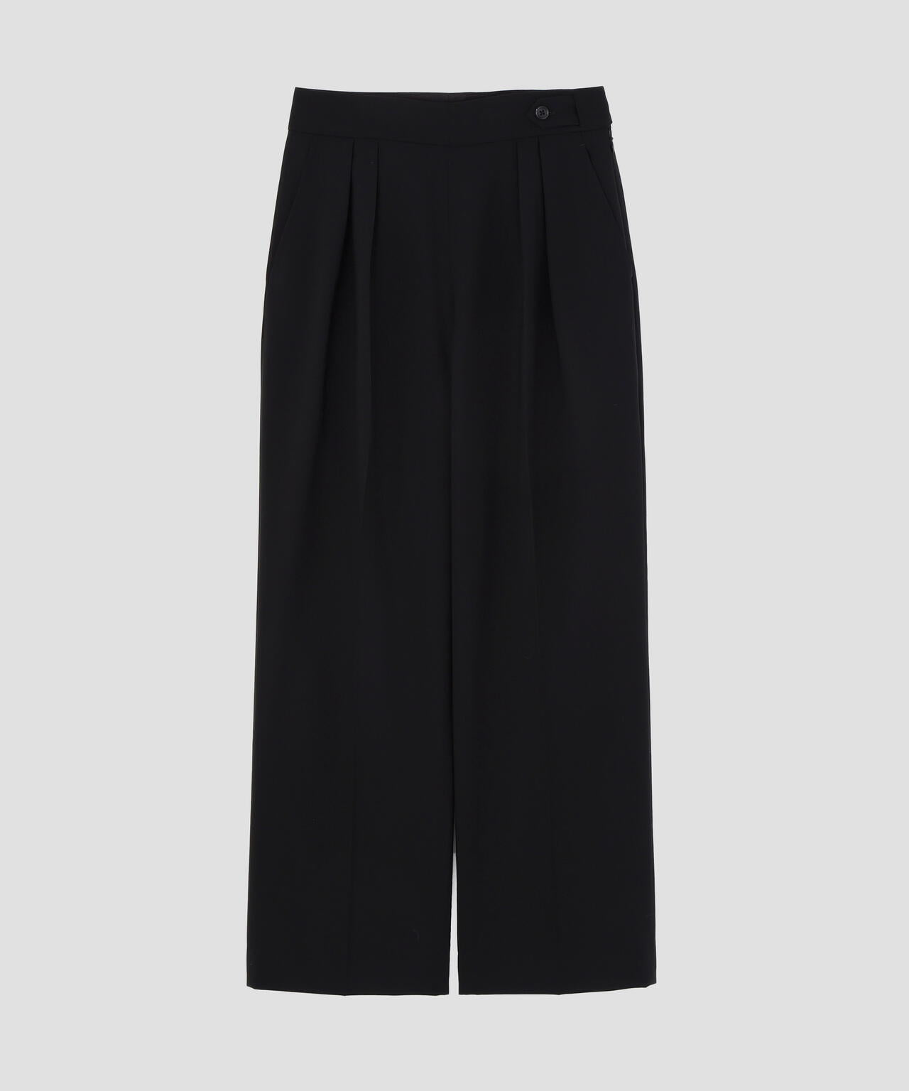 FINE WOOL POPLIN TROUSERS