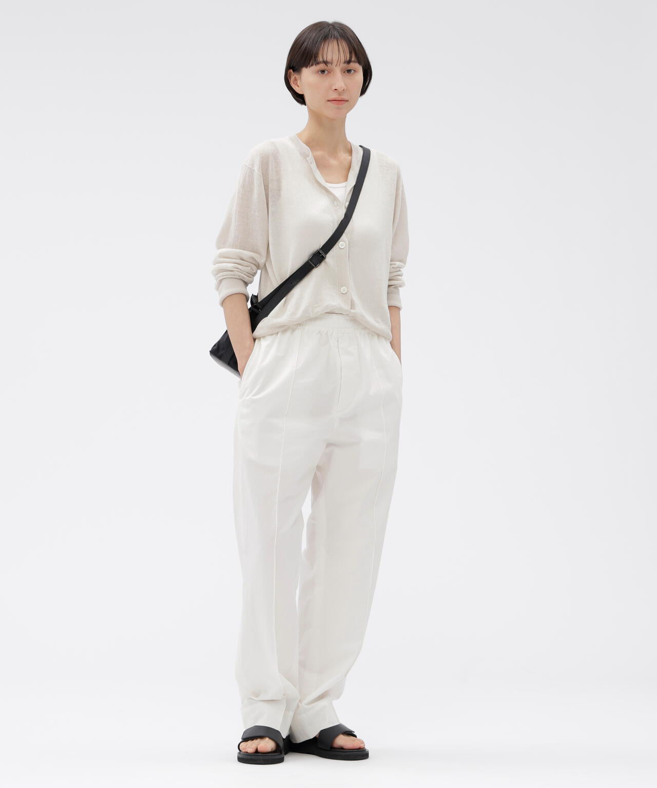 LIGHT COTTON TWILL TROUSERS | MARGARET HOWELL（マーガレット