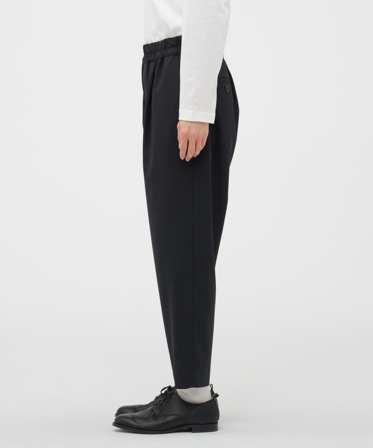 WORSTED WOOL POPLIN TROUSERS | MARGARET HOWELL（マーガレット