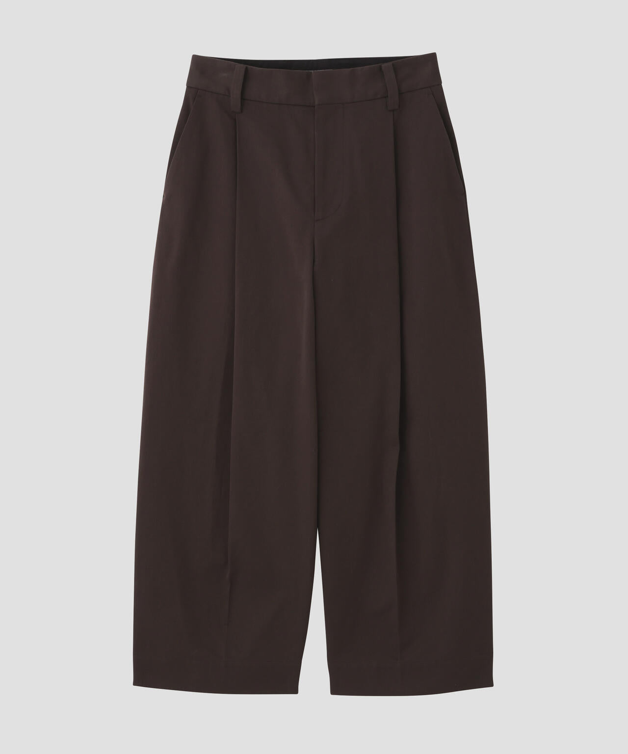 COTTON TWILL TROUSERS