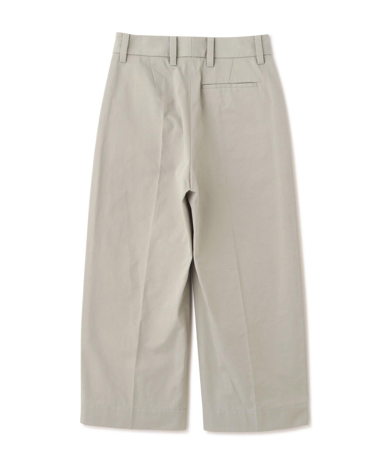 COTTON TWILL TROUSERS