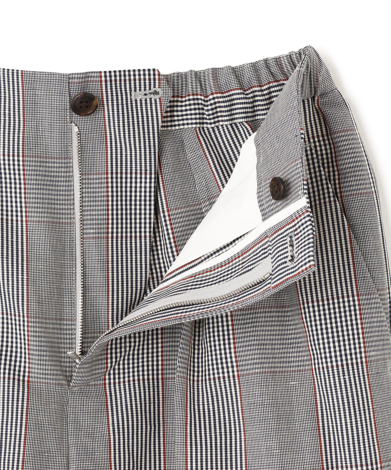 LOOK使用 マーガレットハウエル LINEN COTTON TROUSERS PRINCE OF WALES CHECK COTTON LINEN TROUSERS | MARGARET HOWELL