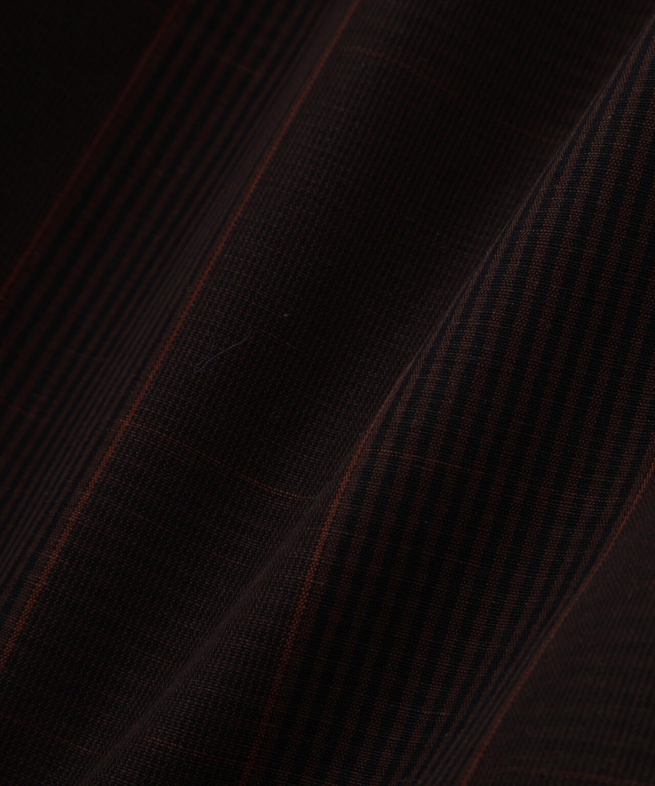 PRINCE OF WALES CHECK COTTON LINEN TROUSERS