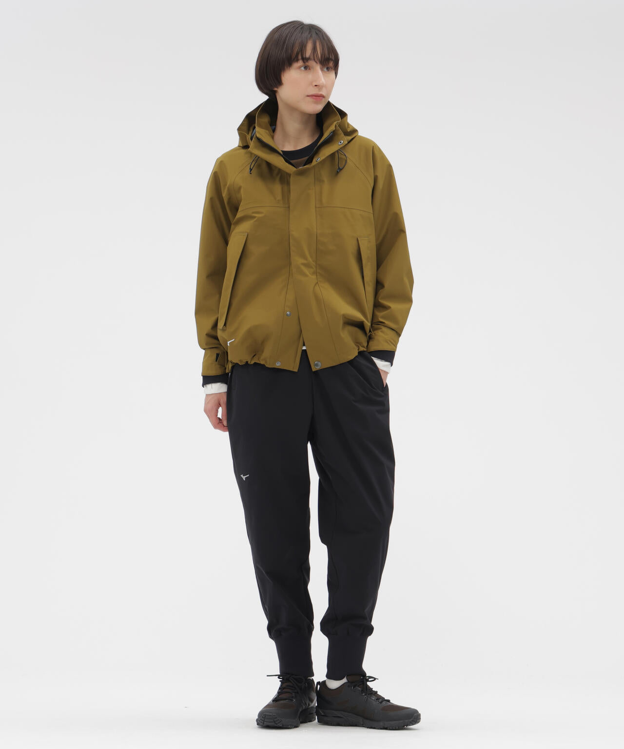 STRETCH POLYESTER TROUSERS | MARGARET HOWELL（マーガレット