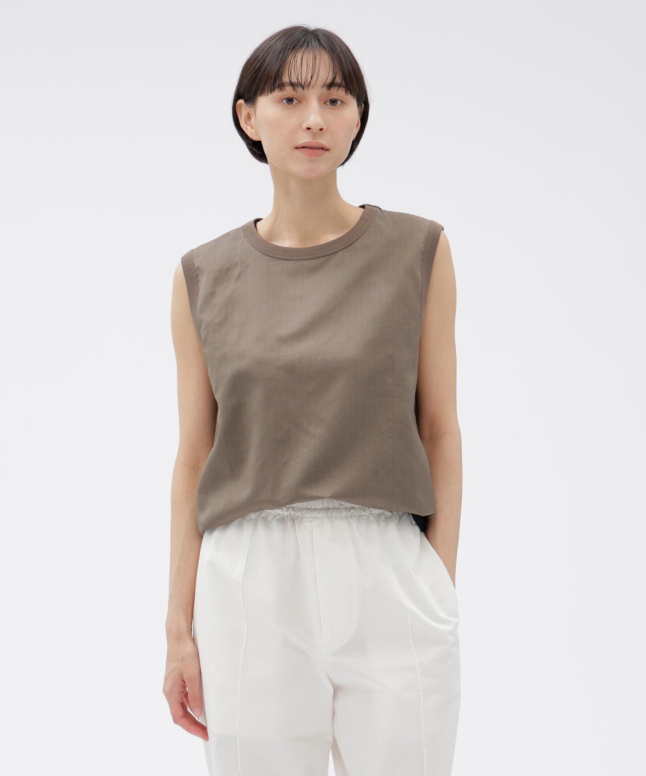 WASHABLE SILK POPLIN SHIRT | MARGARET HOWELL（マーガレット