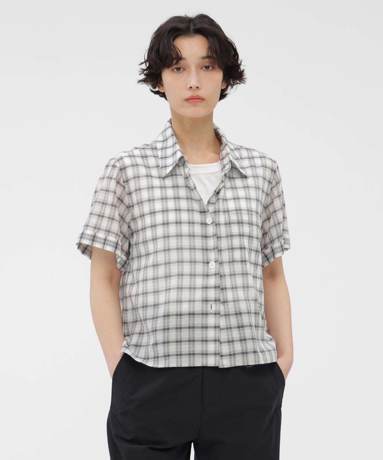 SOFT COTTON CHECK SHIRT | MARGARET HOWELL(マーガレット・ハウエル SOFT COTTON CHECK SHIRT | MARGARET HOWELL(マーガレット・ハウエル