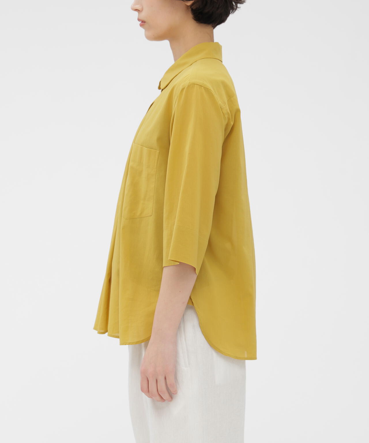 HIGH TWISTED COTTON VOILE SHIRT | MARGARET HOWELL（マーガレット