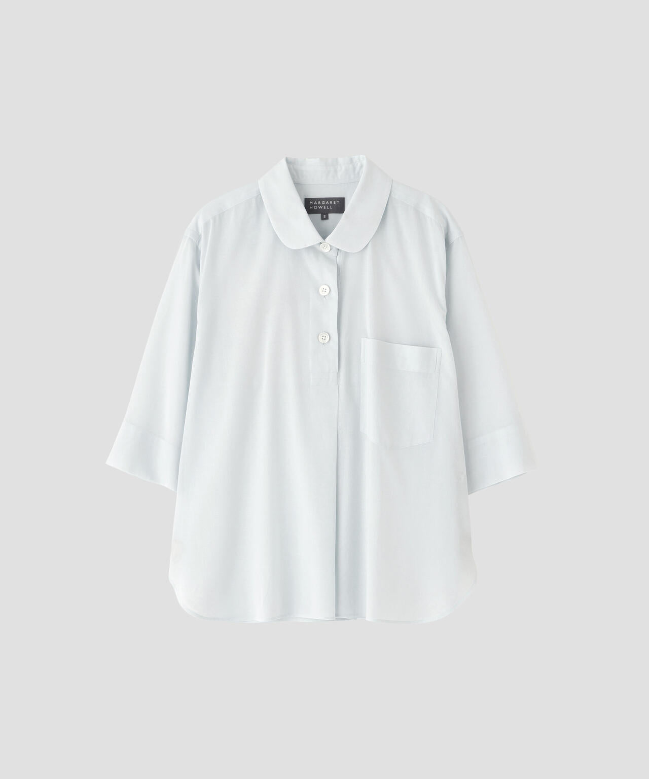 MARGALET HOWELLマーガレットハウエル★シャツブルゾン HIGH TWISTED COTTON VOILE SHIRT | MARGARET HOWELL（マーガレット
