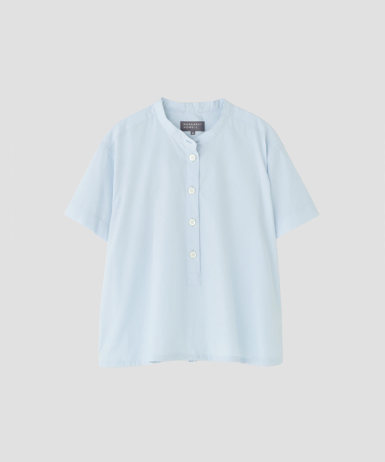 YARN DYED COTTON POPLIN SHIRT | MARGARET HOWELL（マーガレット