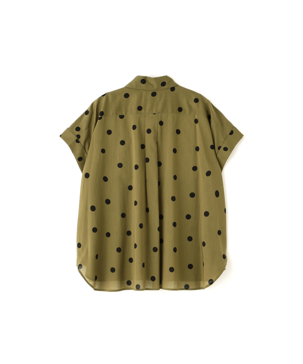 POLKA DOT COTTON POPLIN SHIRT | MARGARET HOWELL（マーガレット