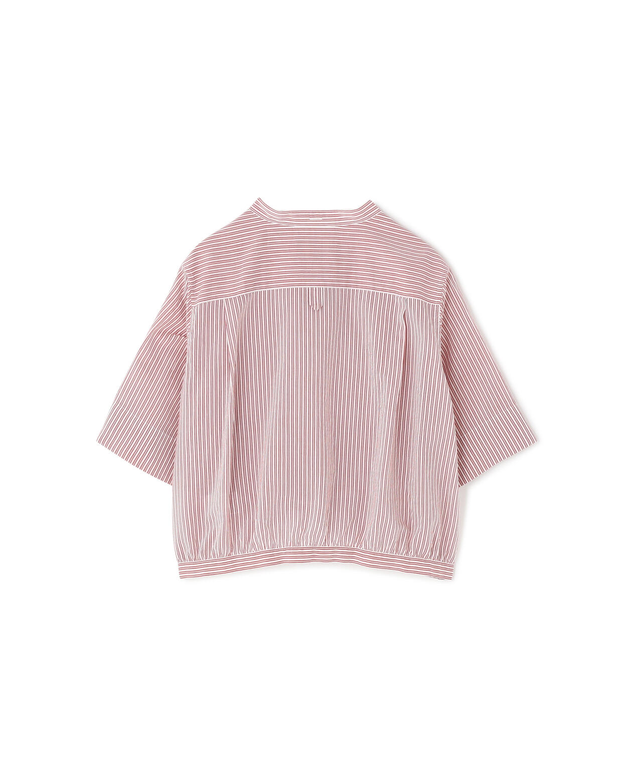 DOUBLE STRIPE COTTON SILK SHIRT