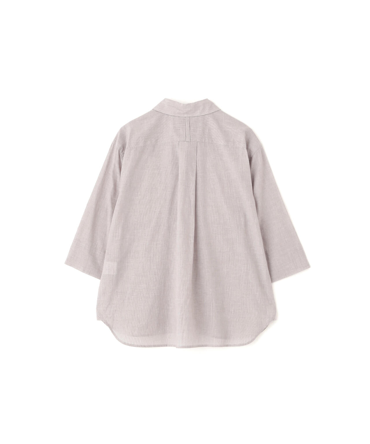 HAIRLINE STRIPE COTTON LINEN SHIRT | MARGARET HOWELL（マーガレット