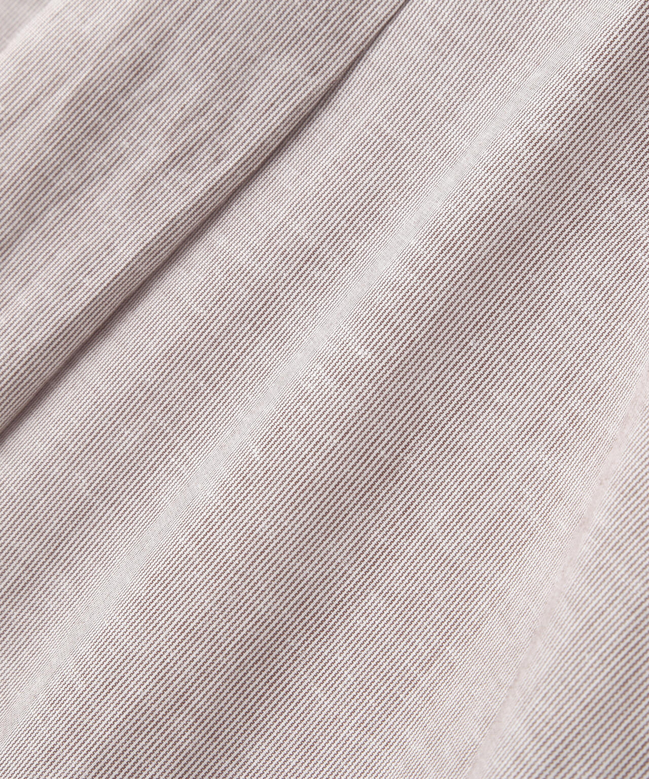 HAIRLINE STRIPE COTTON LINEN SHIRT | MARGARET HOWELL（マーガレット