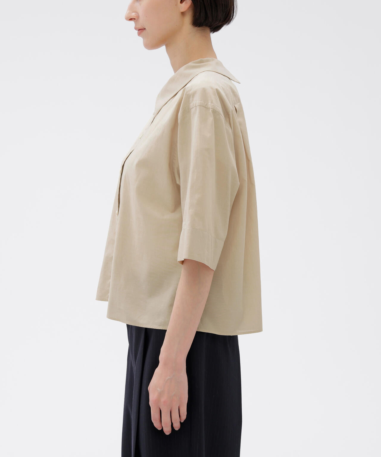 WASHED COTTON SHIRT | MARGARET HOWELL（マーガレット・ハウエル