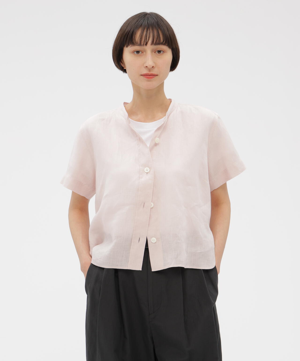 LINEN VOILE SHIRT | MARGARET HOWELL(マーガレット・ハウエル LINEN VOILE SHIRT | MARGARET HOWELL(マーガレット・ハウエル