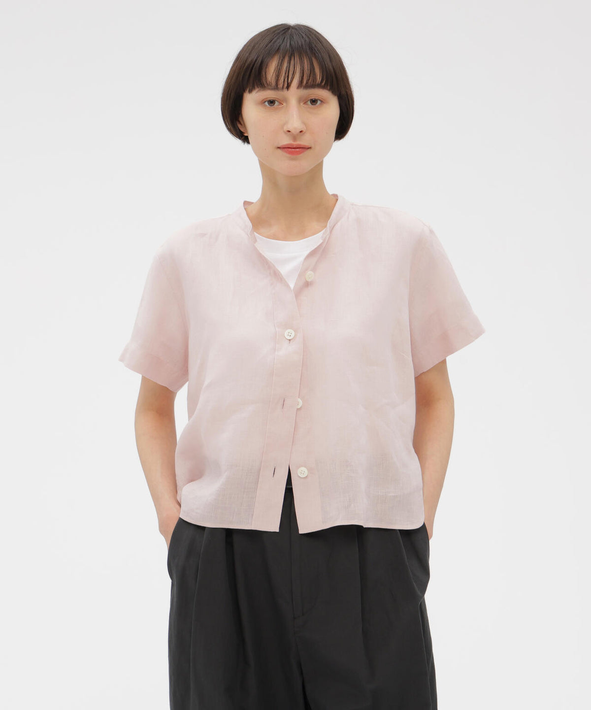 LINEN VOILE SHIRT | MARGARET HOWELL（マーガレット・ハウエル 