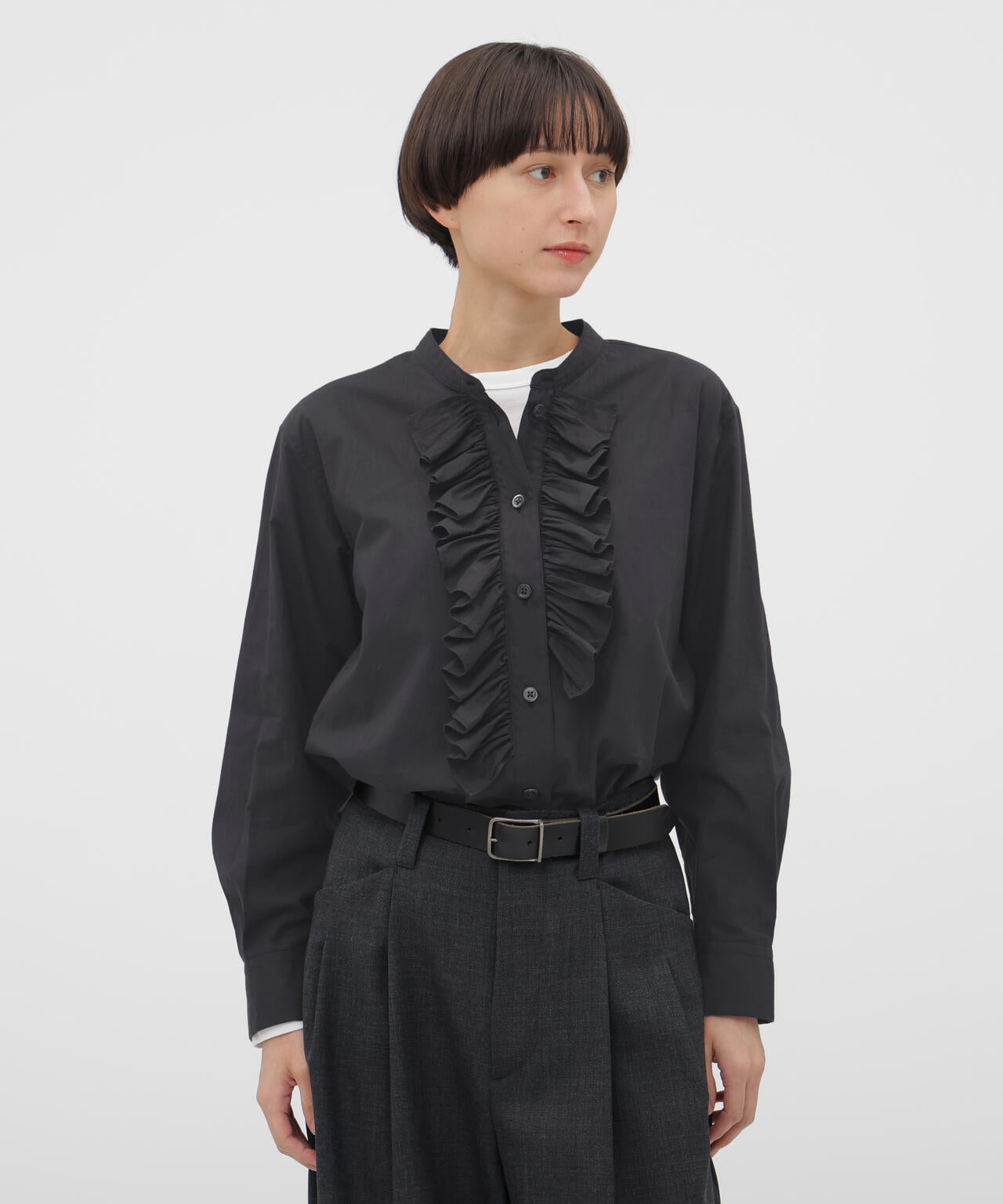 WASHED COTTON SHIRT