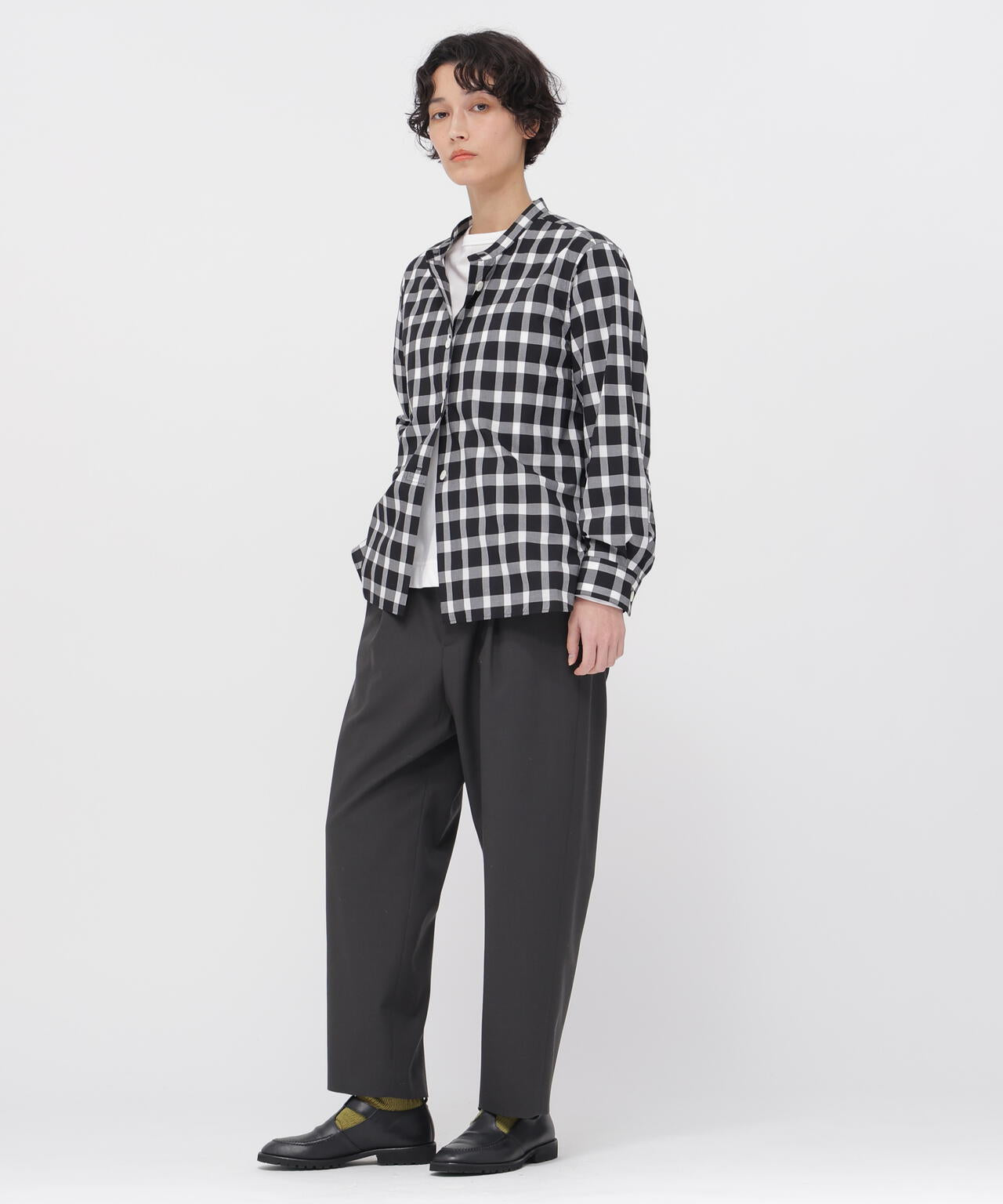 COTTON CHECK SHIRT