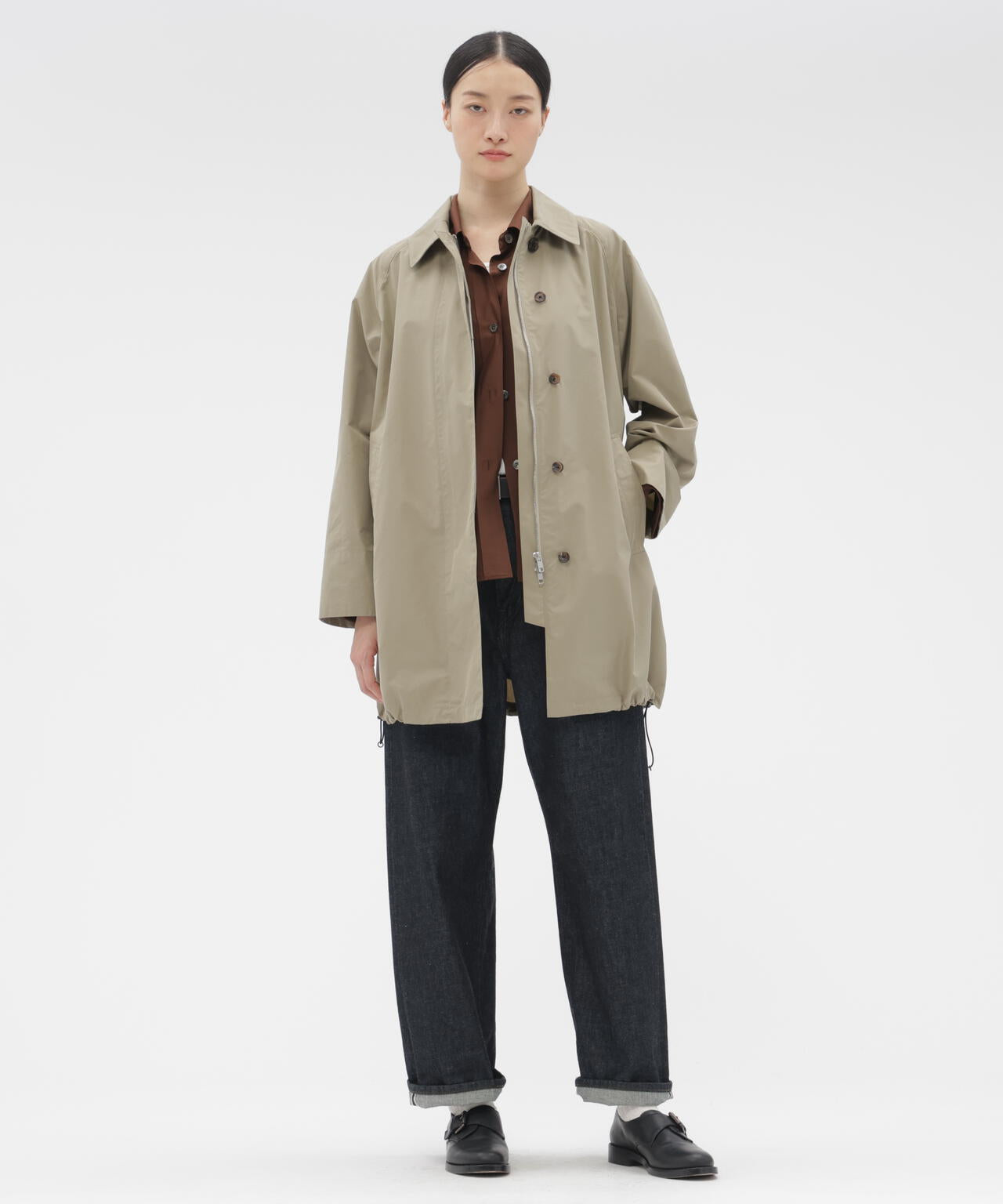 MATT SILK SHIRT | MARGARET HOWELL（マーガレット・ハウエル