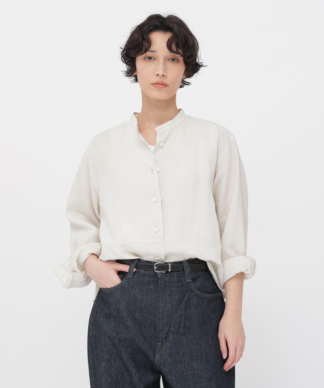 SHIRTING LINEN SHIRT | MARGARET HOWELL(マーガレット・ハウエル SHIRTING LINEN SHIRT | MARGARET HOWELL(マーガレット・ハウエル