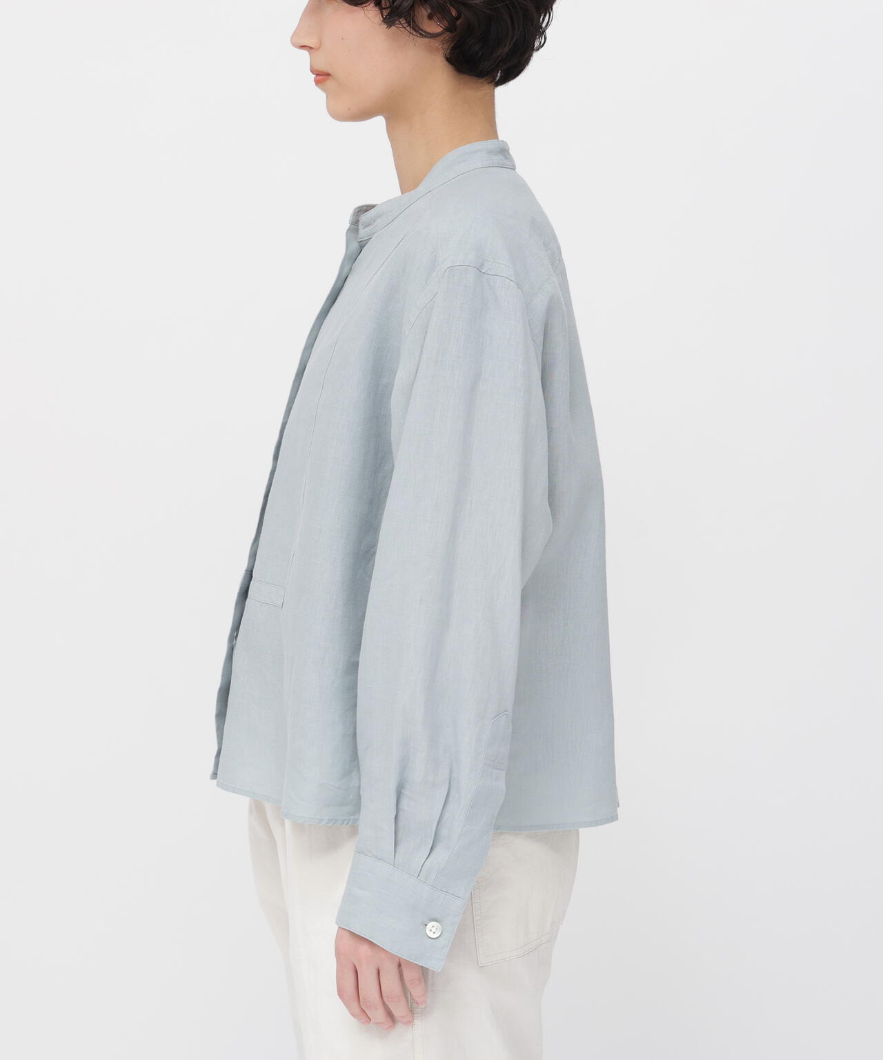 MARGARET HOWELL マーガレットハウエル シャツ ライトブルー サイズ:1(S) | ソフト リネン ノースリーブ シャツ | SOFT LINEN SHIRT | バンドカラー | 日本製 | トップス ブラウス【レディース】【中古】 楽天市場】MARGARET HOWELL マーガレットハウエル シャツ ライトブルー
