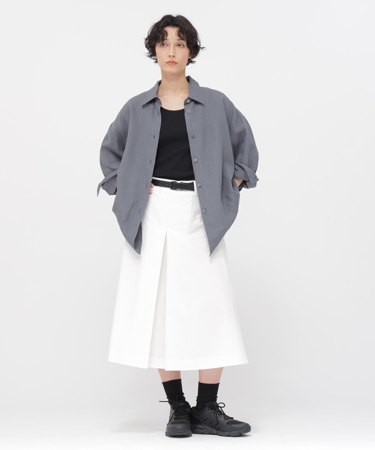 SHIRTING LINEN SHIRT | MARGARET HOWELL（マーガレット・ハウエル