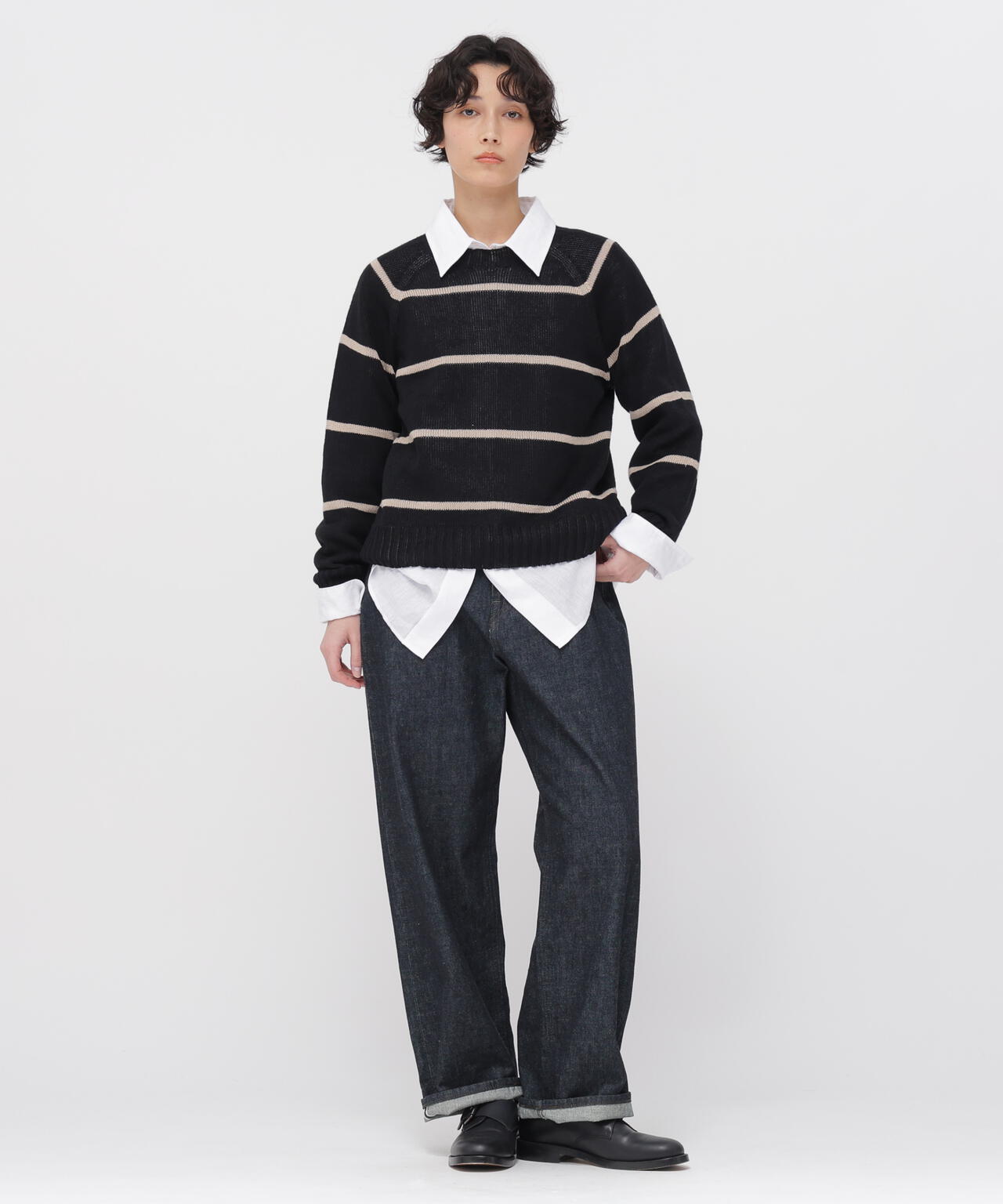 極美品 22SS マーガレットハウエル FINE LINEN SHIRT リネン SHIRTING LINEN SHIRT | MARGARET HOWELL（マーガレット・ハウエル