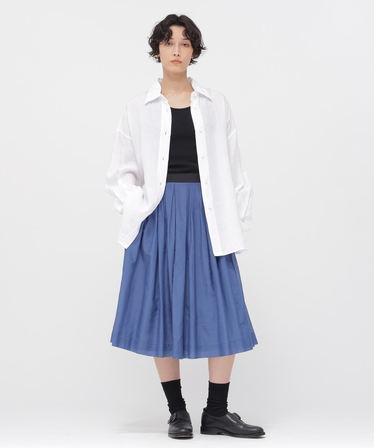 SHIRTING LINEN SHIRT | MARGARET HOWELL（マーガレット・ハウエル