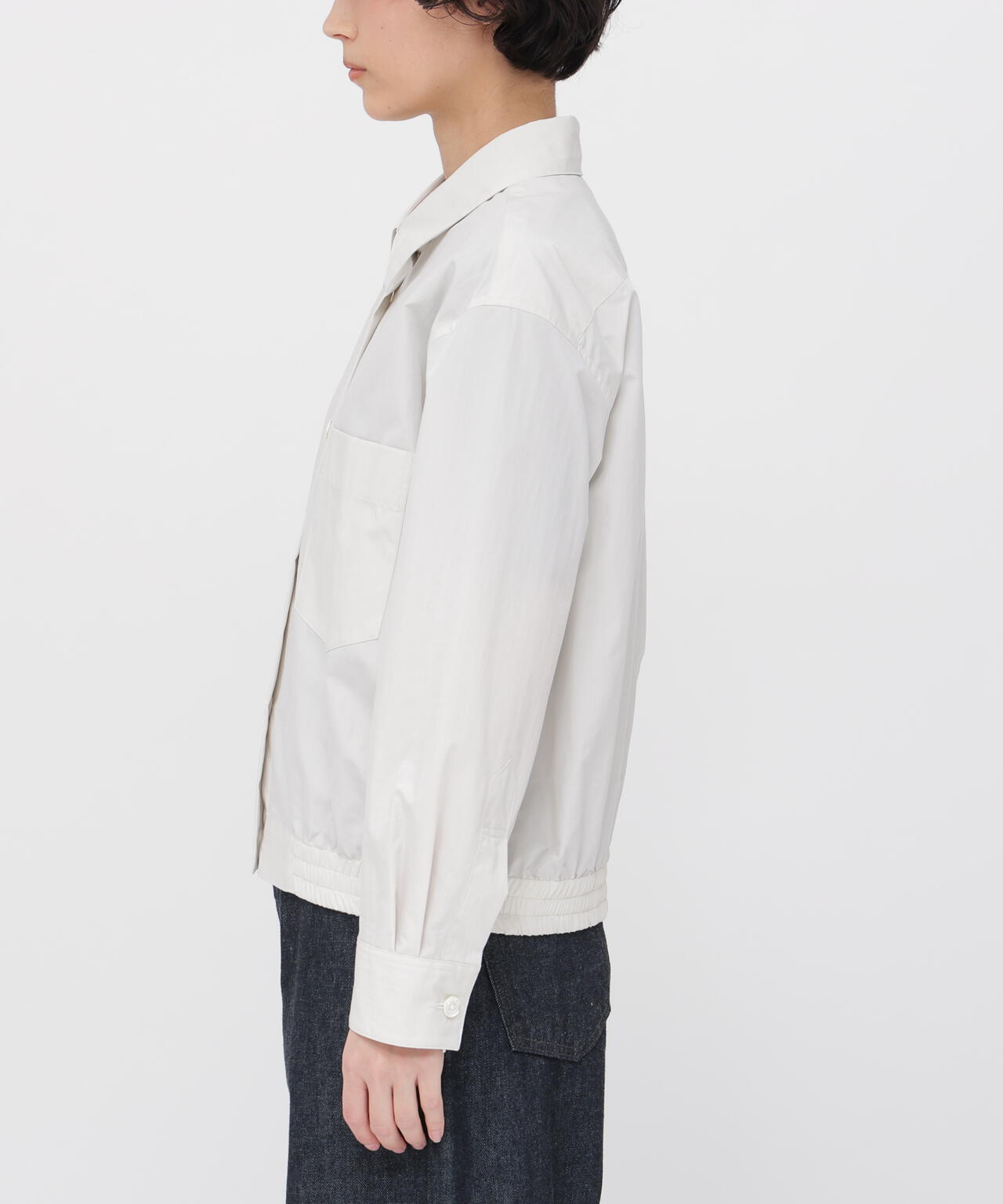 COTTON NYLON POPLIN SHIRT