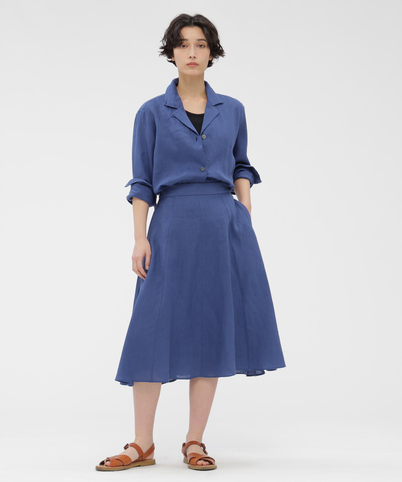 LIGHT WEIGHT LINEN SHIRT | MARGARET HOWELL（マーガレット・ハウエル