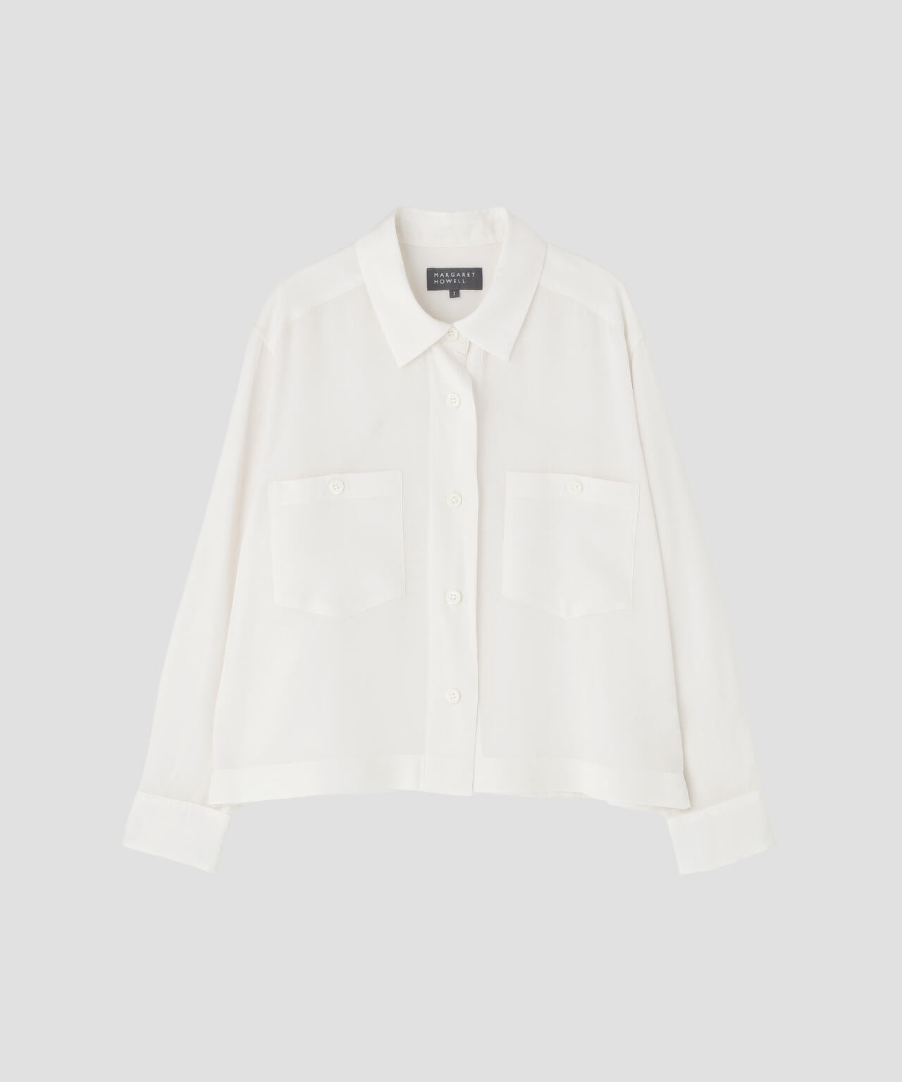 CUPRA VOILE PANAMA SHIRT | MARGARET HOWELL（マーガレット・ハウエル